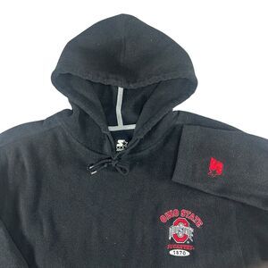Vintage Ohio State Buckeyes Starter Hoodie Men’s Large Fleece University 90s